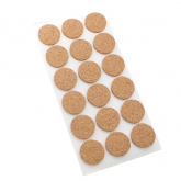 25mm Round Self Adhesive Cork Pads Ideal For Furniture & Also For Table & Chair Legs